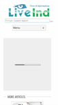 Mobile Screenshot of liveind.com